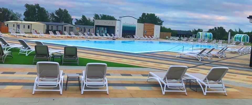 Relaxing Holiday Home With Hot Tub At Tattershall Lakes Esterno foto